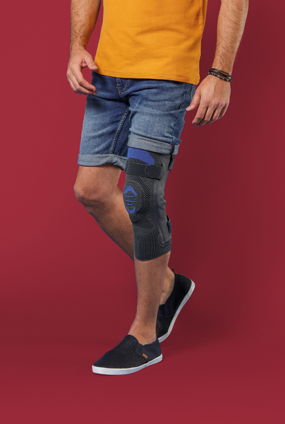Ligastrap Genu - Ginocchiera Con Cinturino Funzionale Taglia 5 (46-49 Cm) Per Lesioni Legamentose