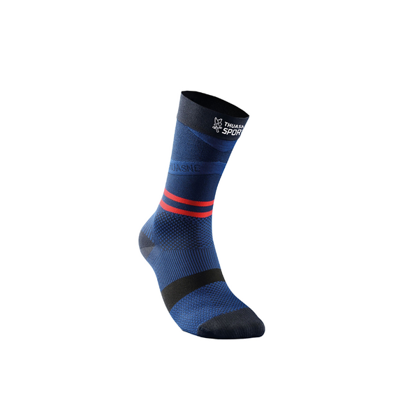Chaussettes De Compression Running - 2 Paires - Mi-mollet - Respirantes - Anti-ampoules - Homme/Femme
